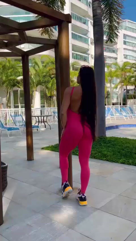 Miniatura: Macacão Paloma - Rosa Carmim