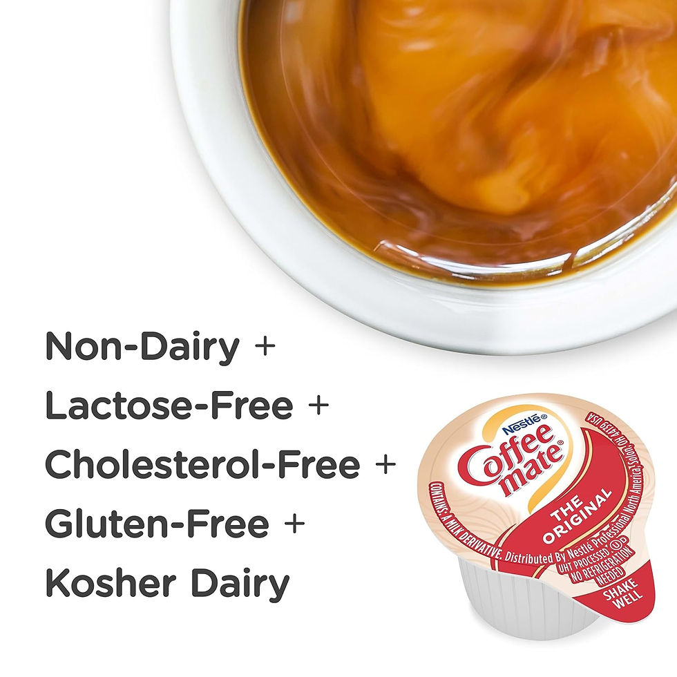 Thumbnail: Nestle Coffee mate Coffee Creamer, Original, Liquid Creamer Singles, Non Dairy,