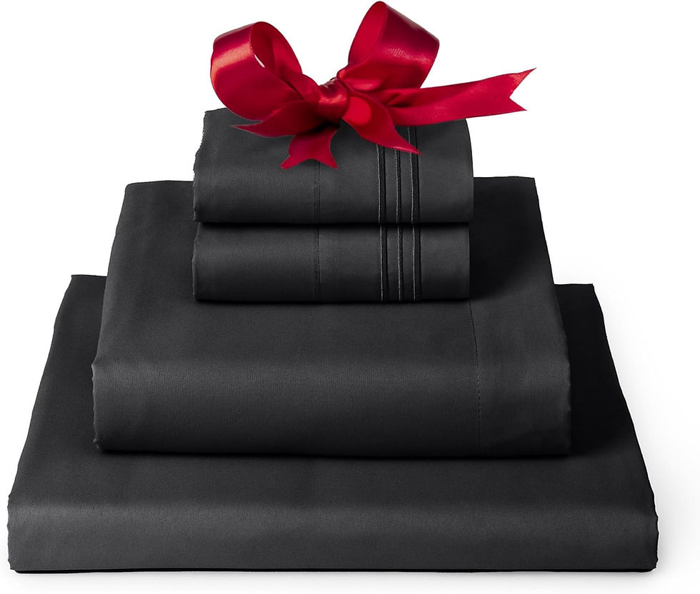 Thumbnail: Mellanni Iconic King Sheet Set - 6-Piece Bed Sheets, (Including 4 Pillowcases),