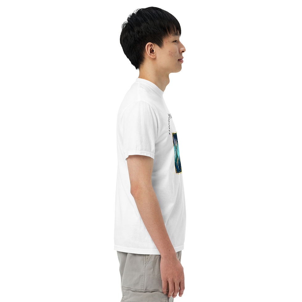 Thumbnail: Unisex garment-dyed heavyweight t-shirt