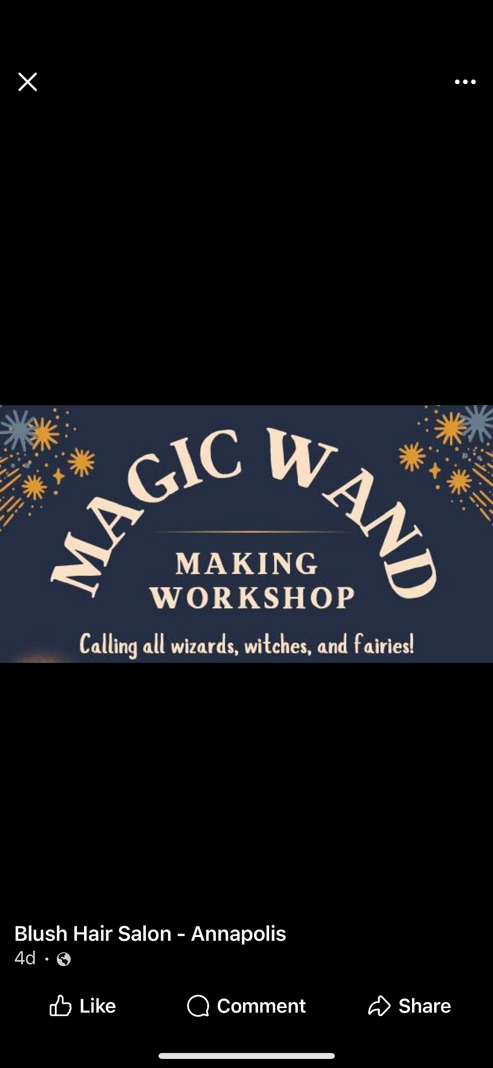 Magic Wand making workshop 