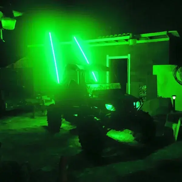 Thumbnail: *Pair* Green Led Light Whip