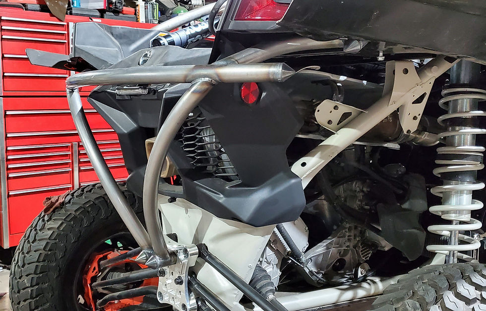 Thumbnail: HRT Can-Am X3 2 Door Stock Windshield Radius Cage