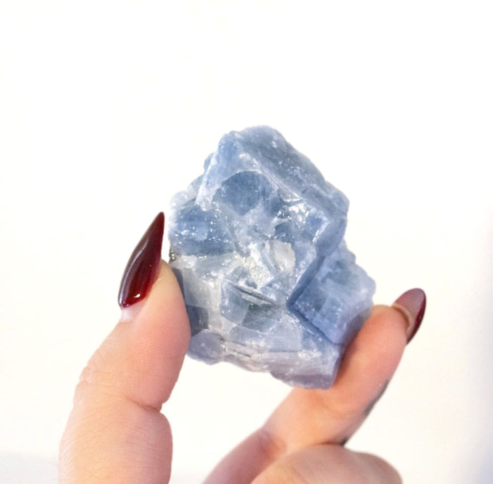 Thumbnail: Blue Calcite