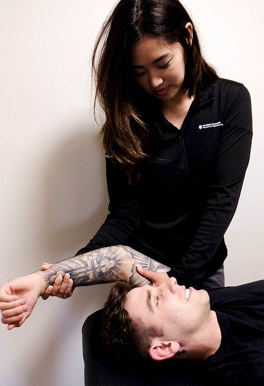Physiotherapy treatment for injuries, pain, and symptom management
