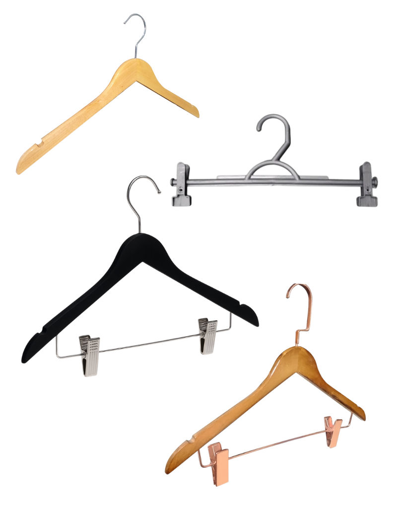 Variedade de cabides