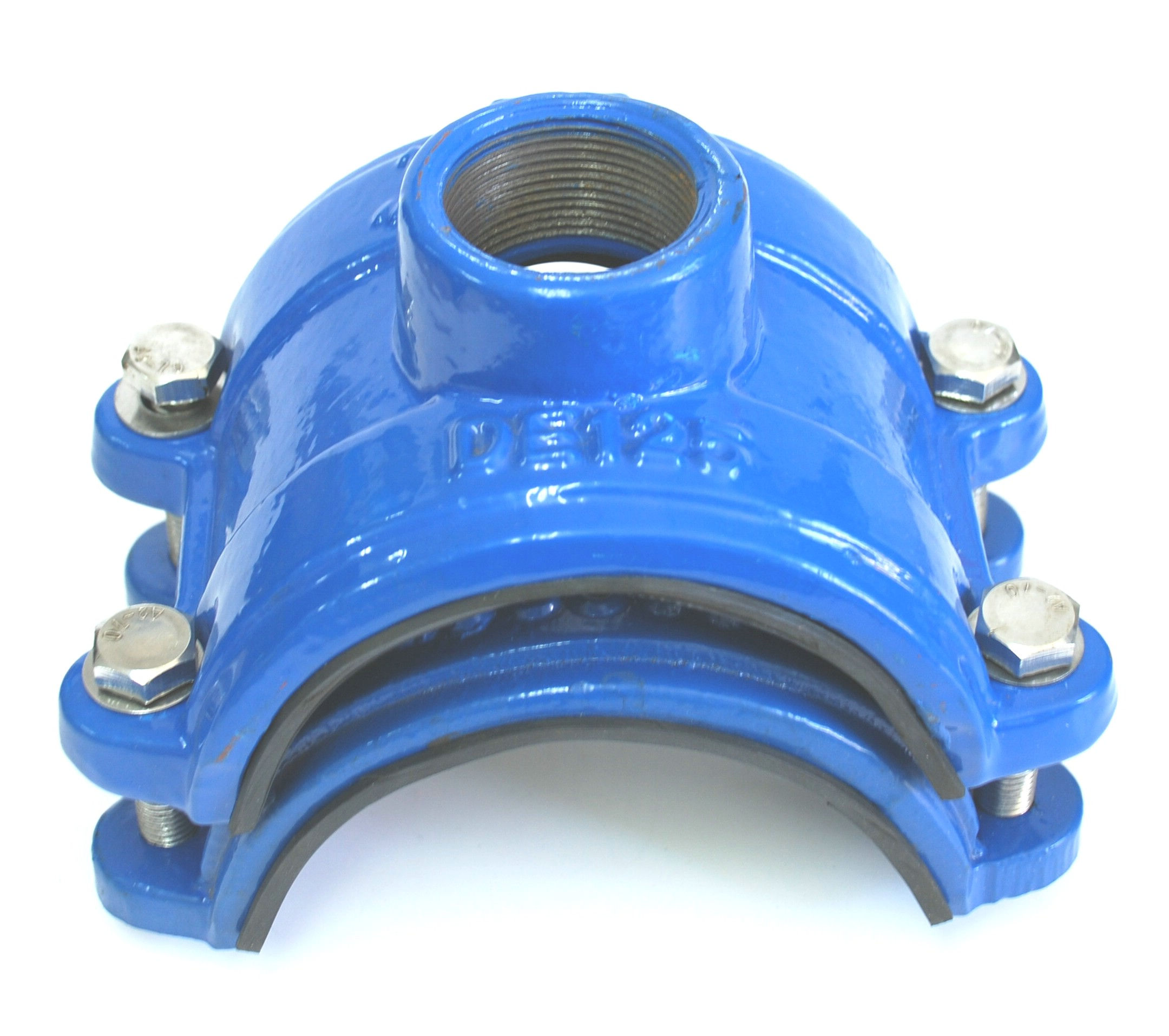Aquafitting Tapping Saddle for PVC pipes product view.