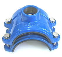 Tapping Saddle for PVC pipes