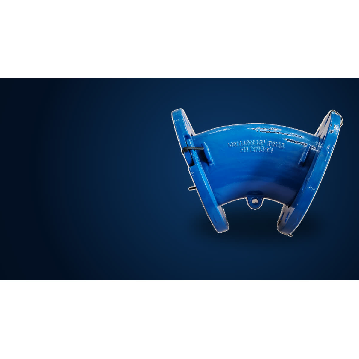 Vista del producto — AQUAFITTING Codo con bridas orientables de 45°