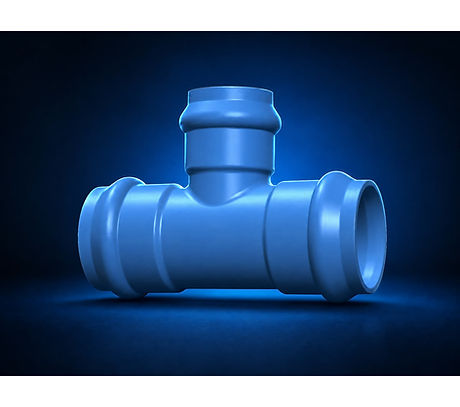 Aquafitting All Socket Tee product view on a controlled background.