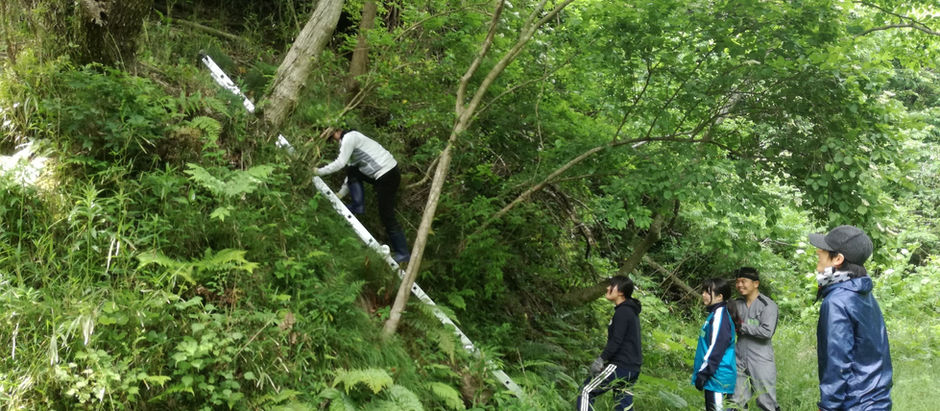 市役所職員を対象に狩猟/自然研修