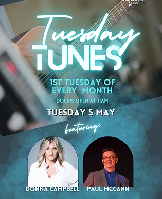 MAY TUESDAY TUNES