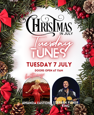 XMAS IN JULY TUESDAY TUNES