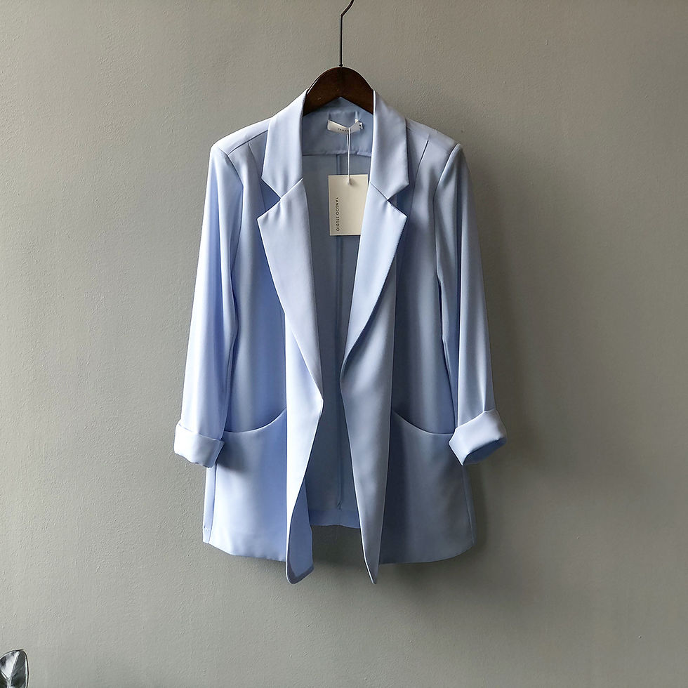 Thumbnail: Women's Suits Thin Style Sleeve Summer