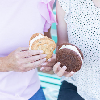 ice cream cookie sandwich