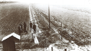 Spanning in de polder: de Duitse Dodendraad uit 1915.