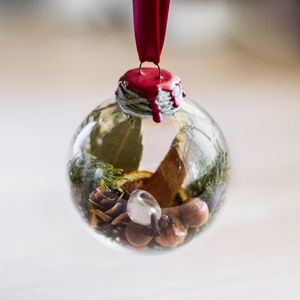 Thumbnail: Yule Witch Ball + Protection