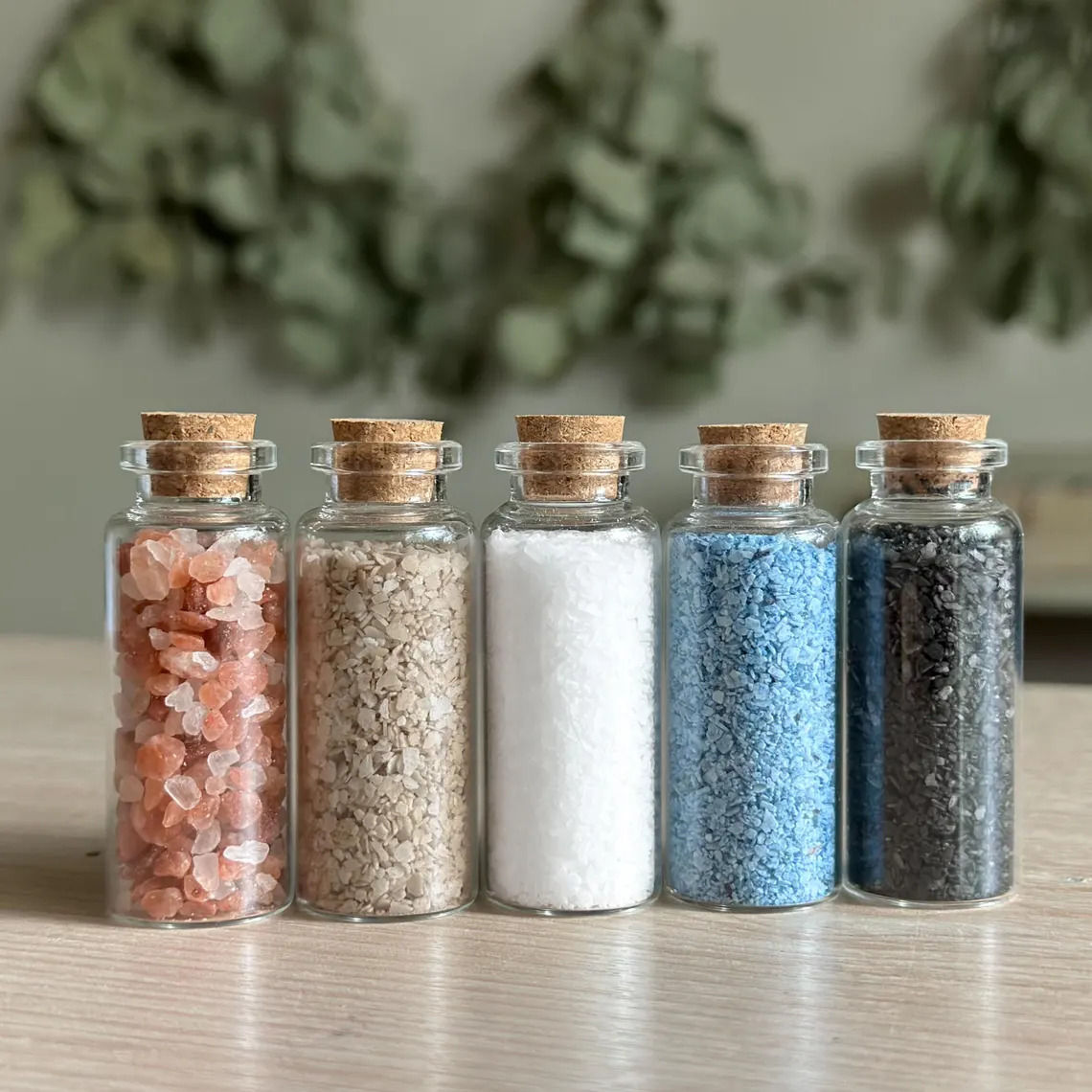 Witch's Ritual Salt Set: Cleansing, Protection, Harmony, Grounding