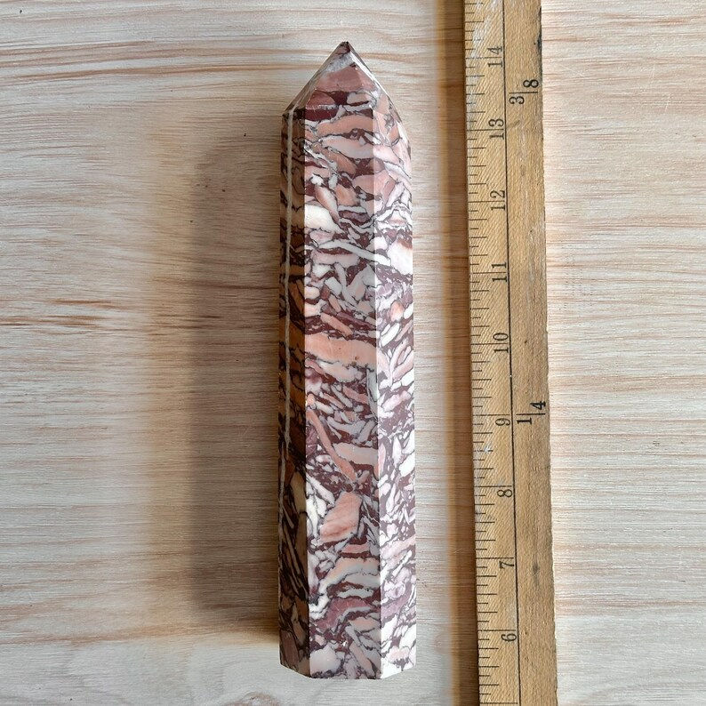 Thumbnail: Money Agate Crystal Tower