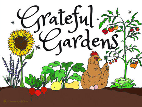 The Grateful Gardens Sign