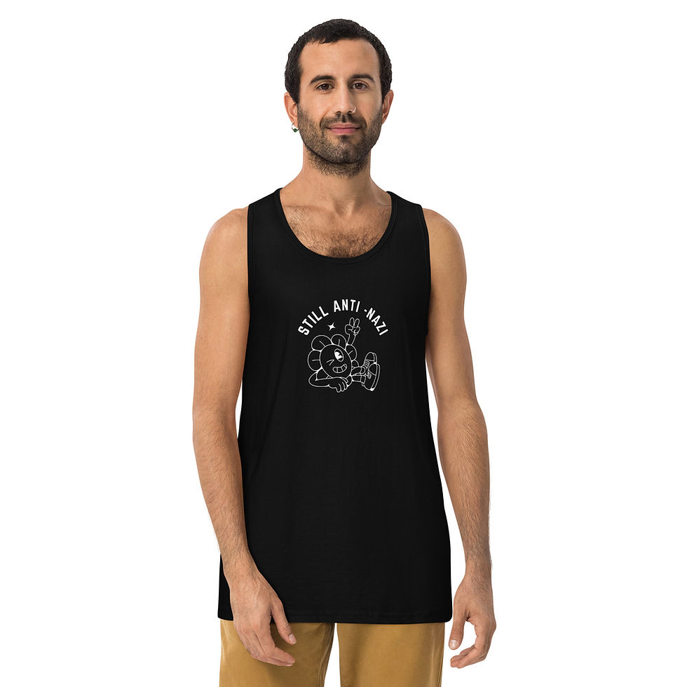 "Still Anti-Nazi" Men’s premium tank top
