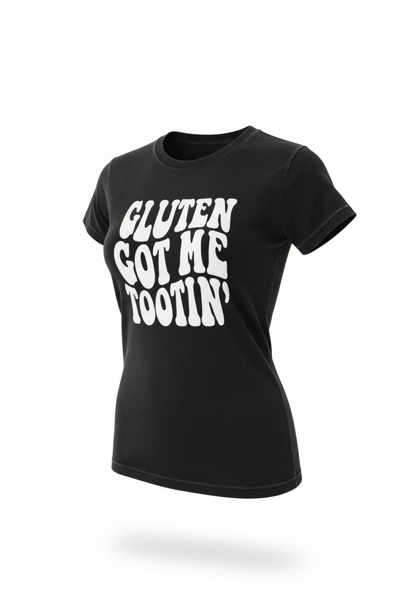 Thumbnail: Gluten Got Me Tootin' T-Shirt