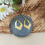 Thumbnail: Hexagon Brass Earrings