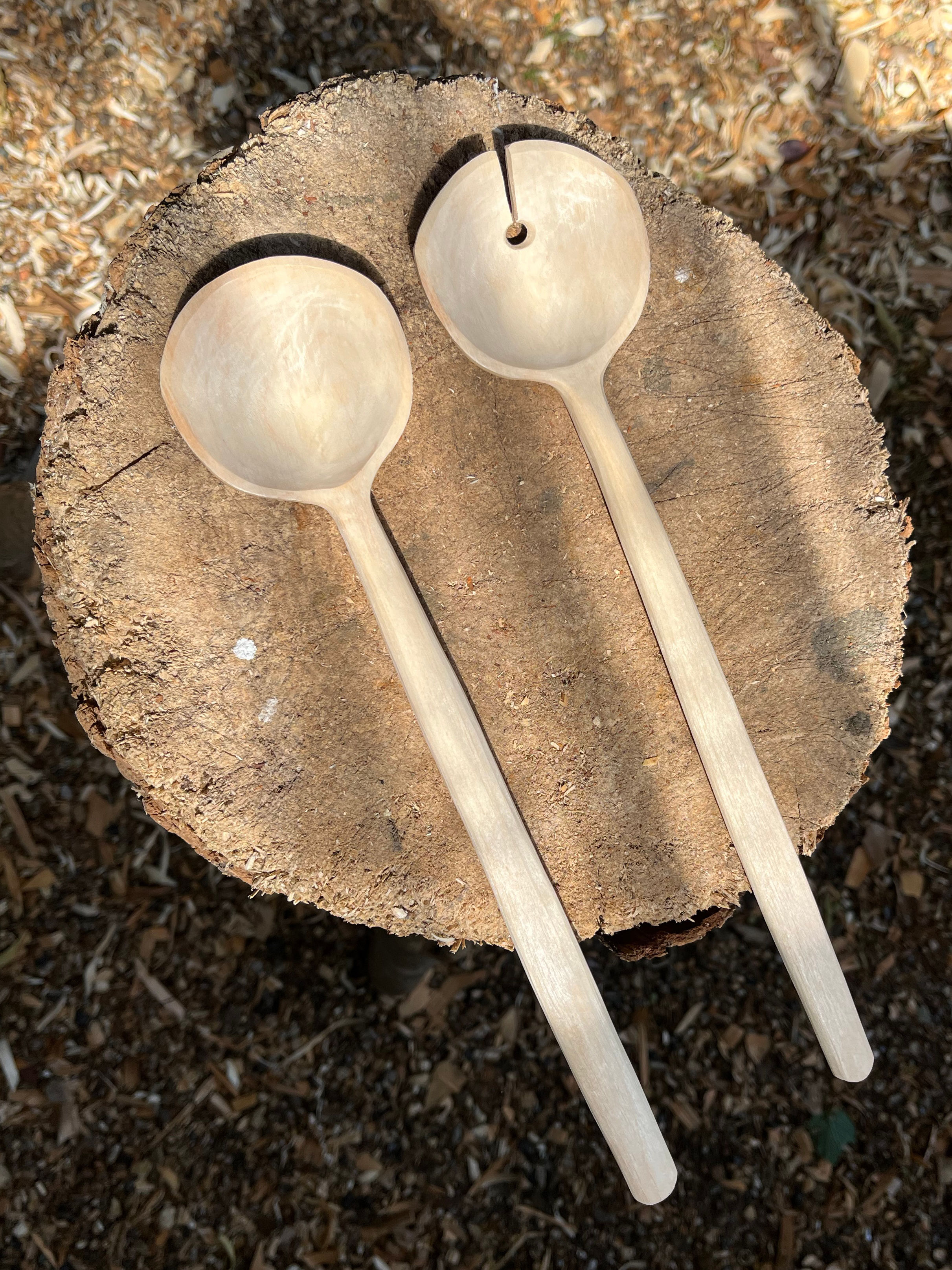 Pair of salad servers