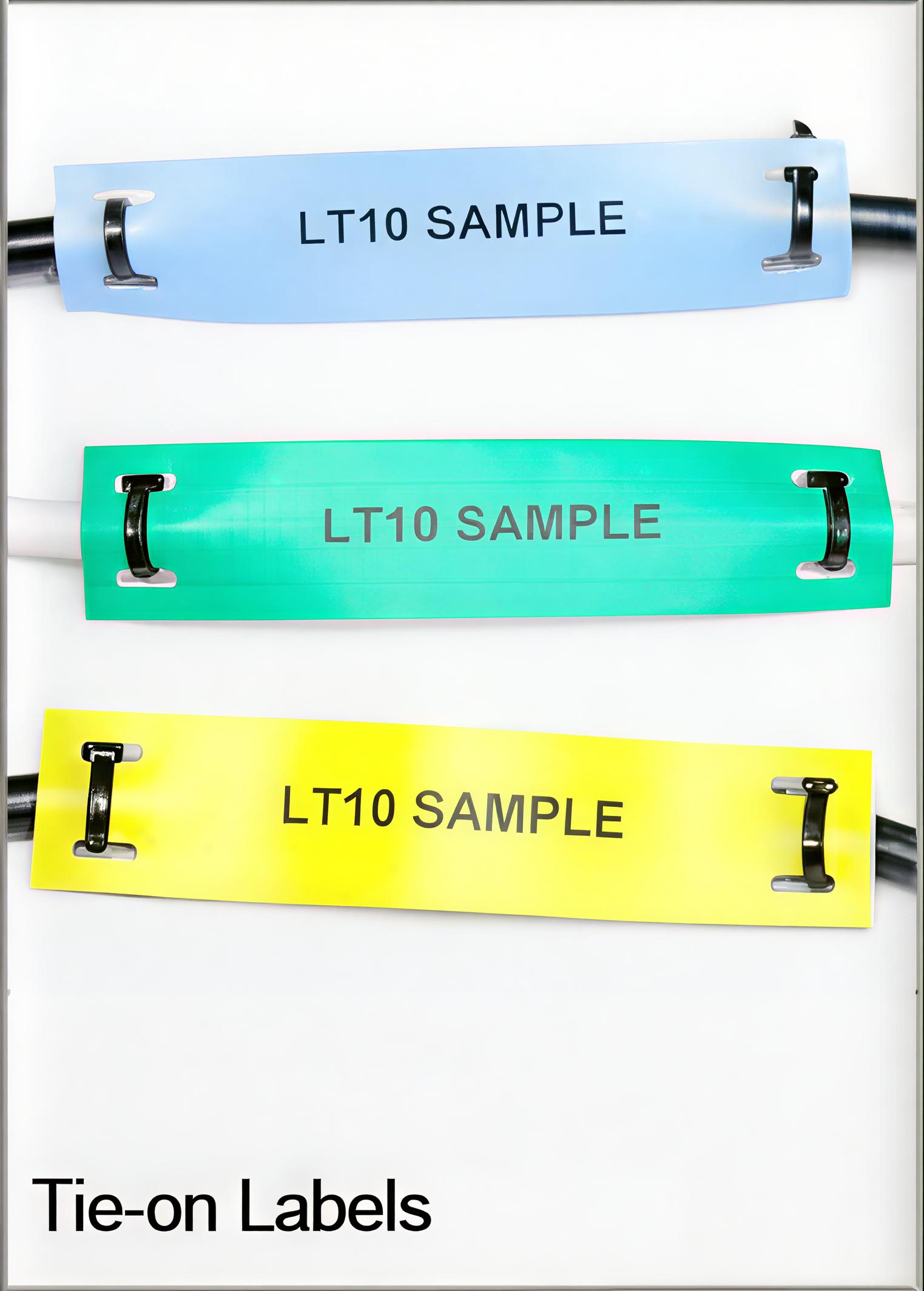 LT10 - 90mm x 20mm - White - Yellow - Green
