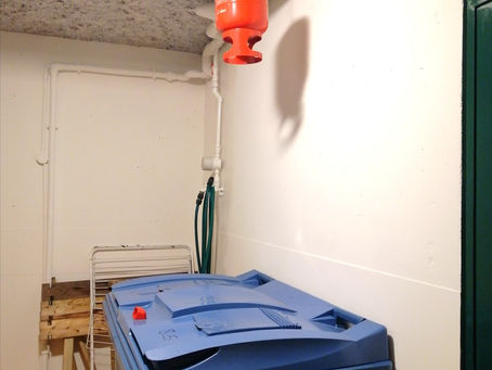 Produit | Protection d'un local poubelles avec un extincteur automatique pendulaire EUROFEU