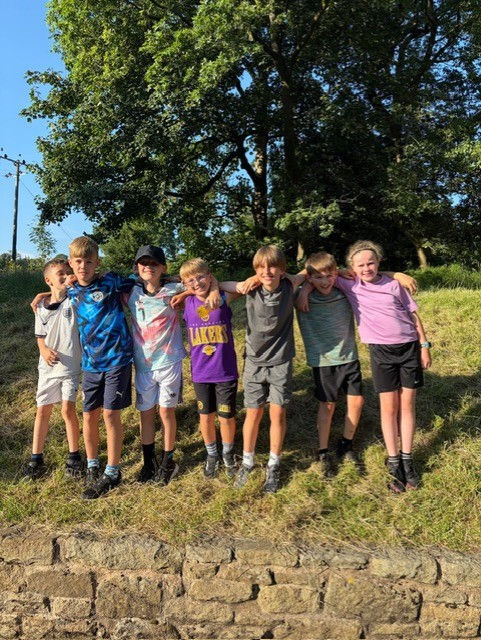 Under 10 blues 'Hike To The Pike' to raise team funds.