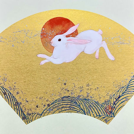 2023年「癸卯」干支色紙  /  2023 "MIZUNOTO" Oriental Zodiac Colored Paper 