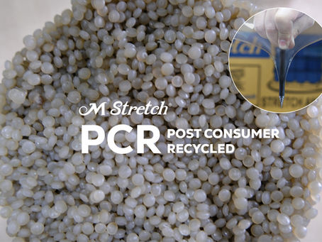 Pallet stretch wrap is recycled into LLDPE pellets