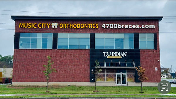 Exterior of Music City Orthodontics office building at 412 Harding Pl Ste 201 Nashville TN 37211