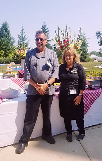 Owners Mark and Judy Timber