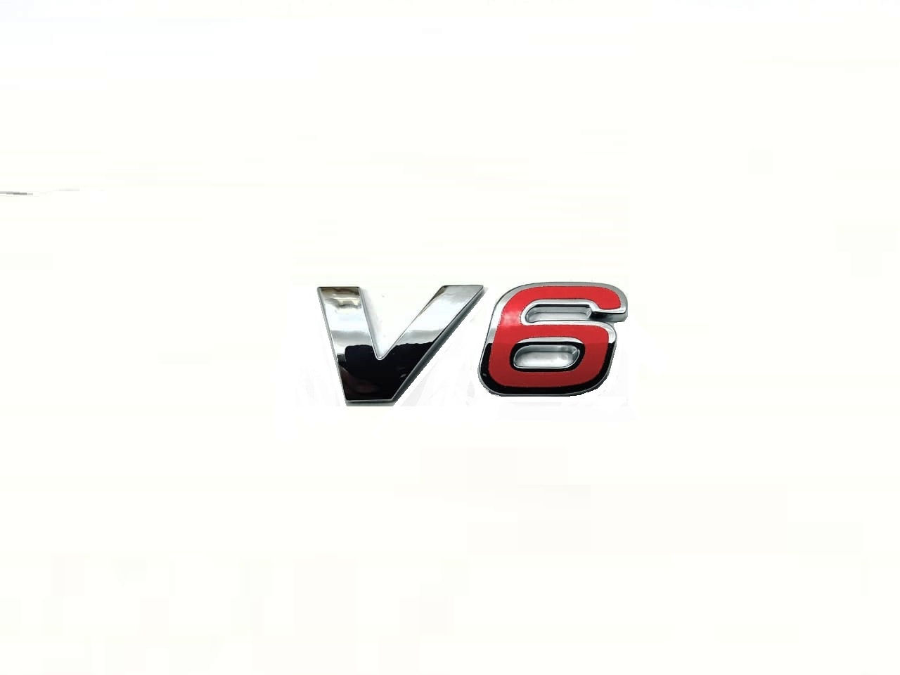 V6 Emblema Automotivo Mine V6 Alta Qualidade Unidade