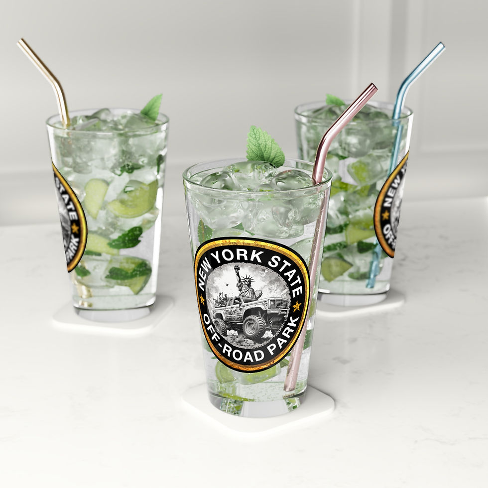 Thumbnail: New York Off-Road Park Pint Glass - 16oz