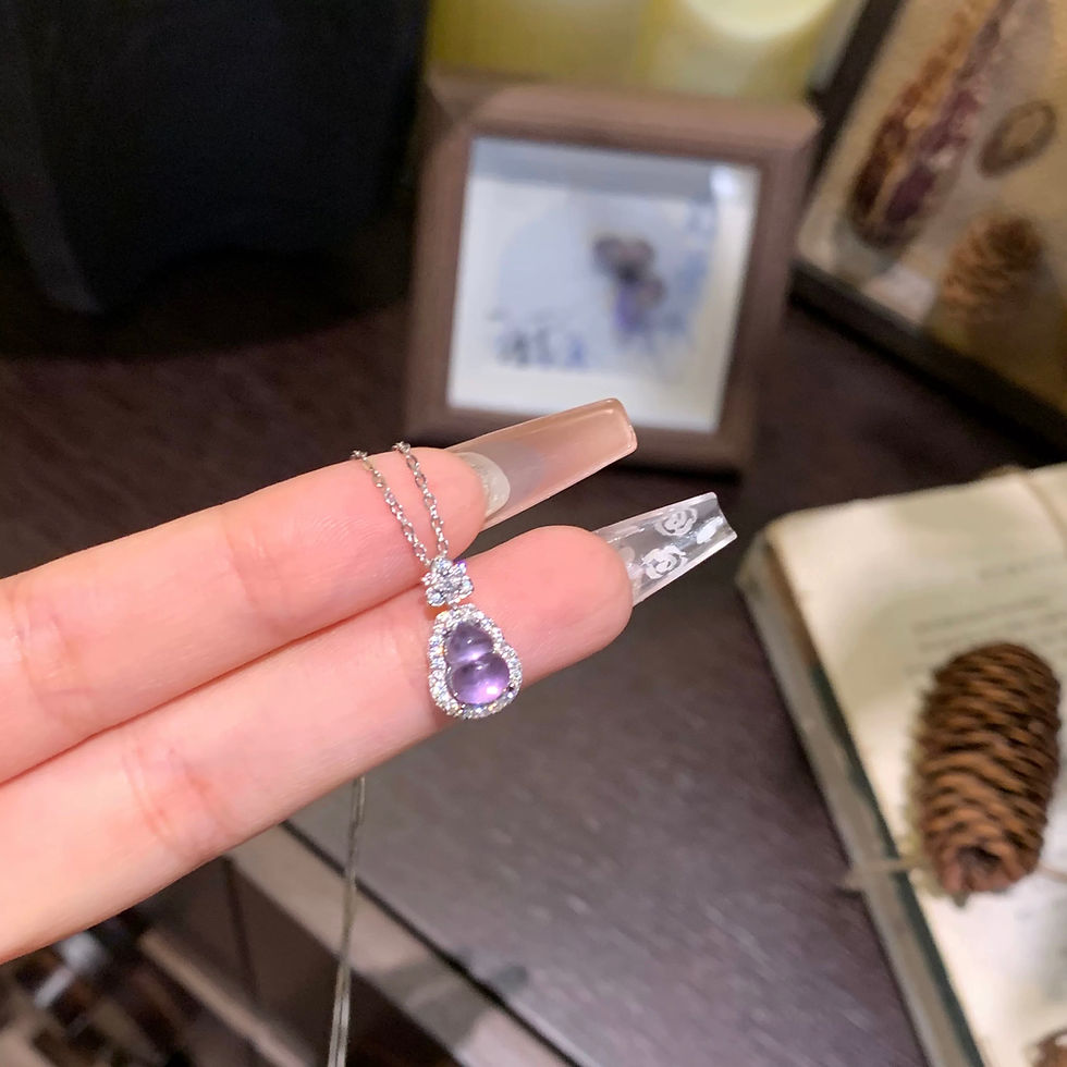 Thumbnail: mini水晶葫芦｜“紫色为尊.紫色为贵”