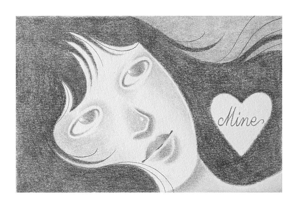 My love, mine, all mine