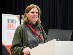 Hannah Telfer of VINTAGE at Penguin Inspires Young People at Roundhay School in Leeds