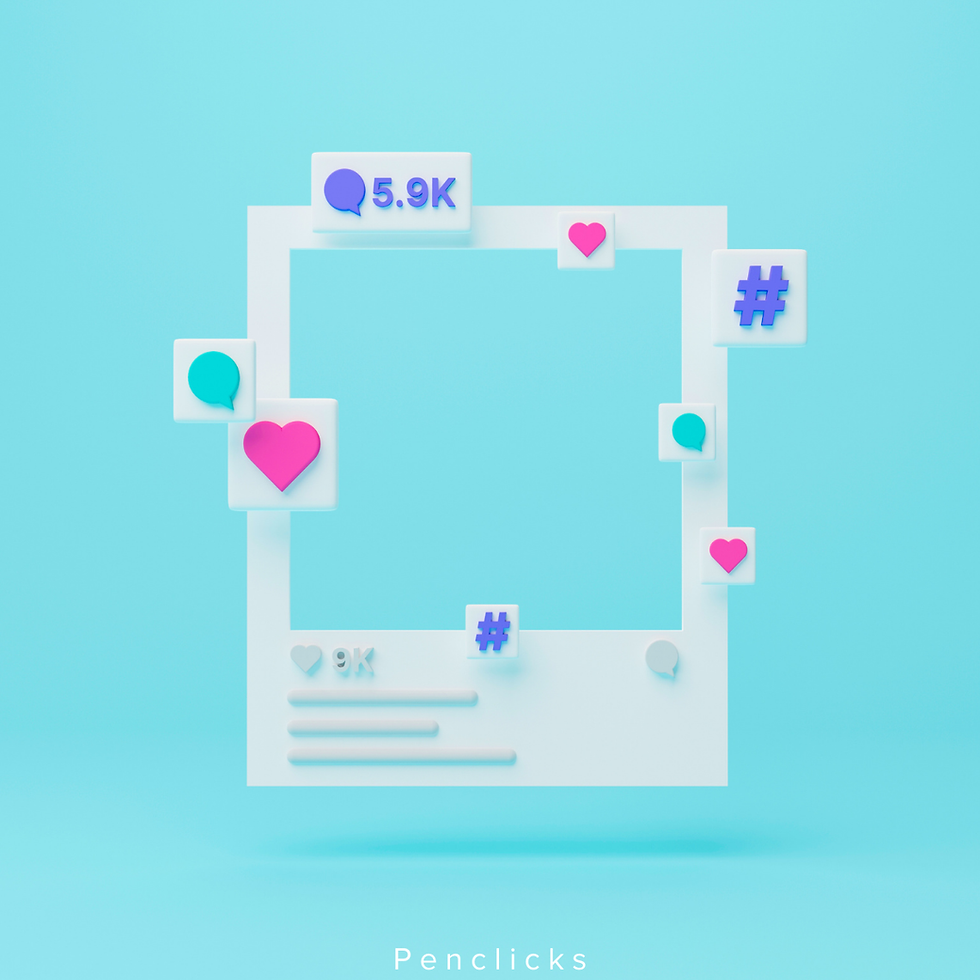 Social Media Photo Frame