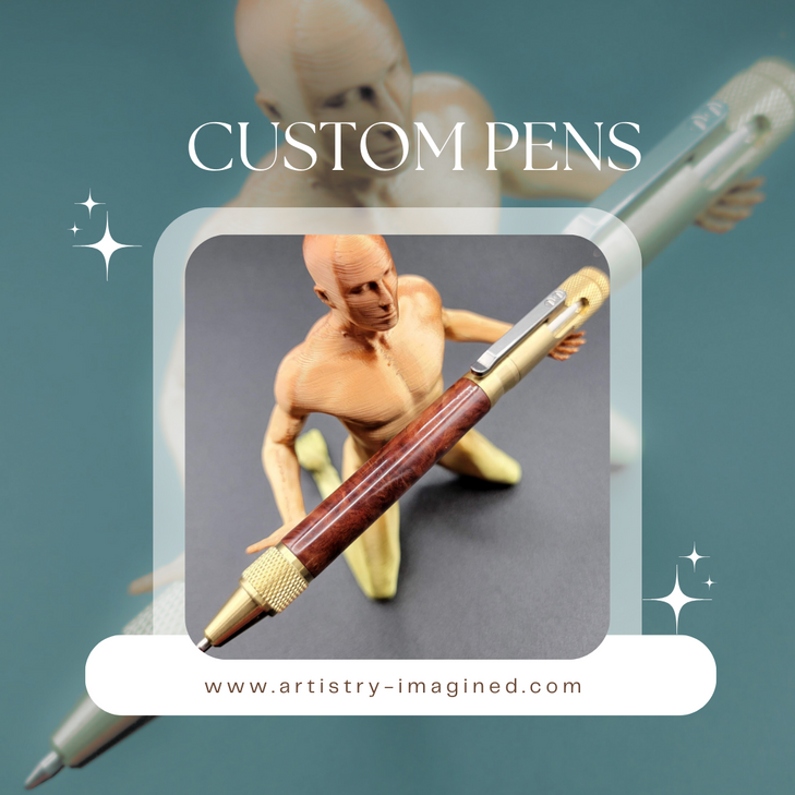 Instagram Square Post Template for Pen Makers and Pen Sellers