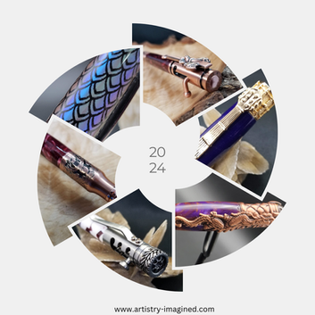 Instagram Square Post Template for Pen Makers and Pen Sellers