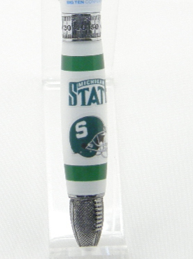 Michigan State University Big 10 Chrome Football Twist Pen