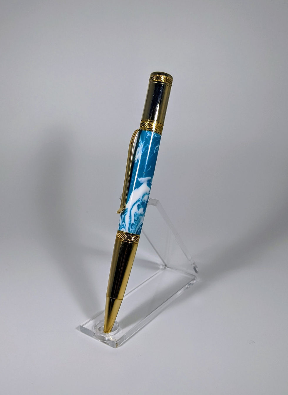Enterprise - Blue and White Resin