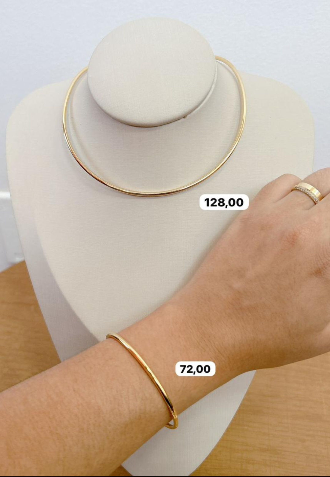 Bracelete  banho ouro