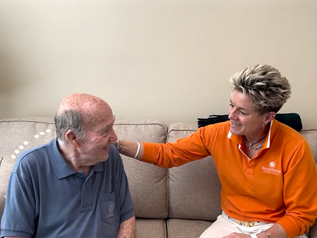 Donald shares his testimonial with Nicole