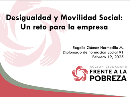 Desigualdad y Movilidad Social: Un reto para la empresa