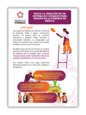 Propuestas para el sistema de cuidados