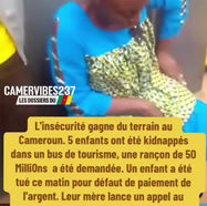 ⚫ TRISTESSE ET DOULEUR AU CAMEROUN 😥💔
